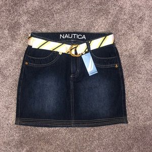 Kids Dark Wash Denim Skirt